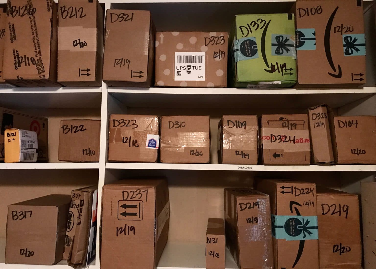 Building A Package Logging MailRoom