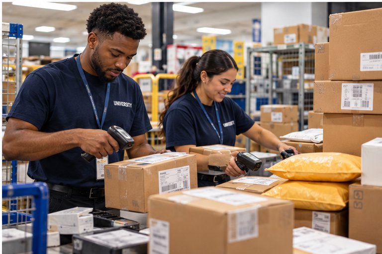 How Package Tracking Software Reduces Onboarding Time for Seasonal and Temporary Mailroom Staff