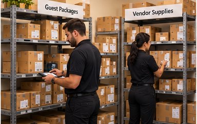 How Hotels and Resorts Use Package Tracking Software to Manage Guest and Staff Deliveries